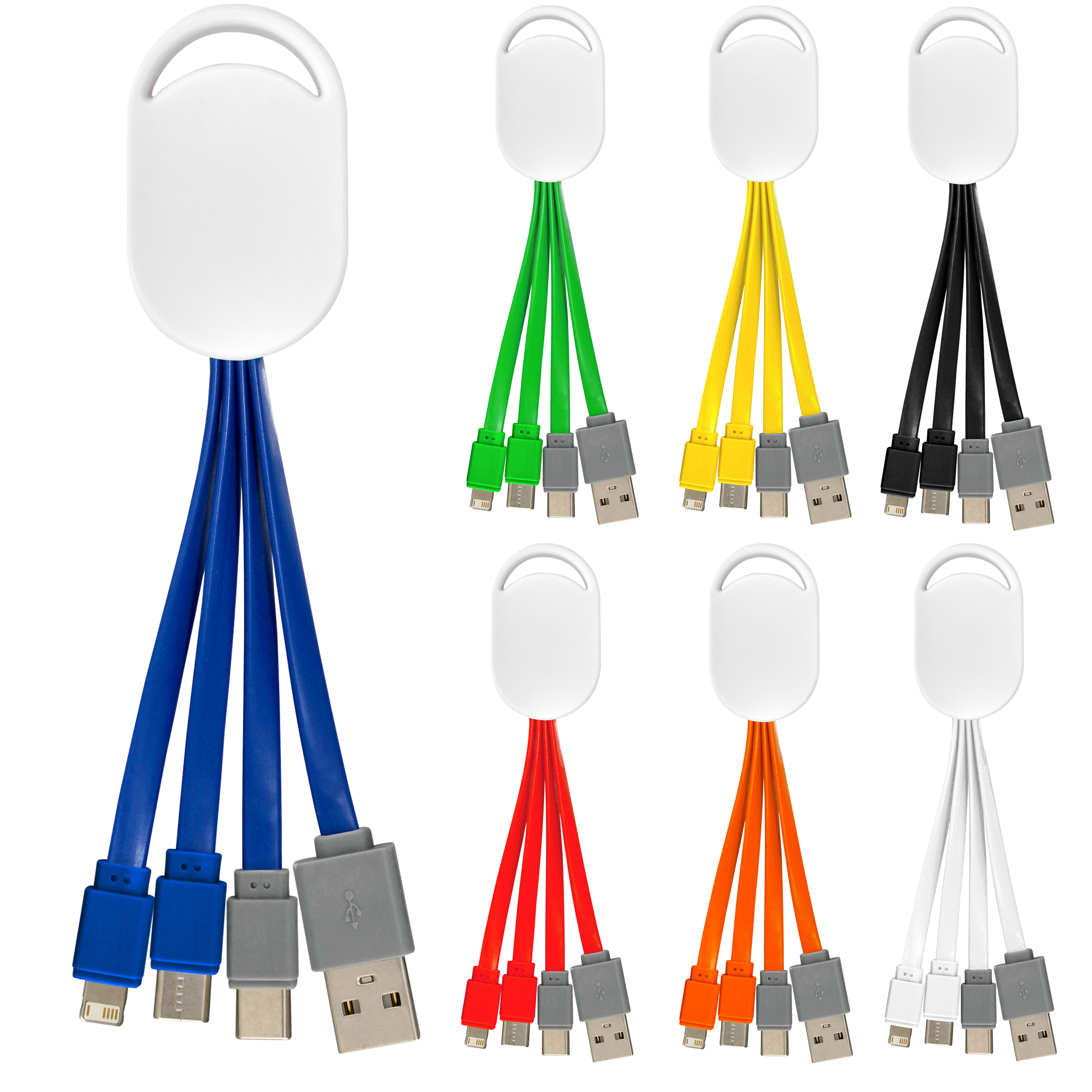 Ellipse 3-in-1 Dual Input Charging Cable 1