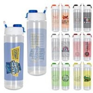 Two Tone Pop Up 24 oz. Full Color Debossed Bottle 1 Two Tone Pop Up 24 oz. Full Color Debossed Bottle 1