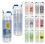 Two Tone Pop Up 24 oz. Full Color Debossed Bottle 1 Two Tone Pop Up 24 oz. Full Color Debossed Bottle 1