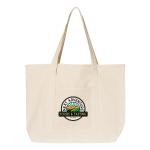 Q-Tees 34.6L Large Canvas Deluxe Tote 1 Q-Tees 34.6L Large Canvas Deluxe Tote 1