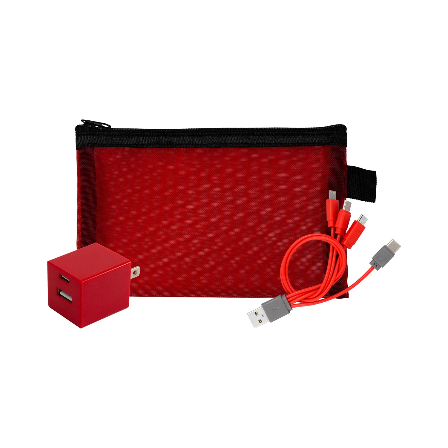 Large Recycled Mesh Wall & Cable Set 1