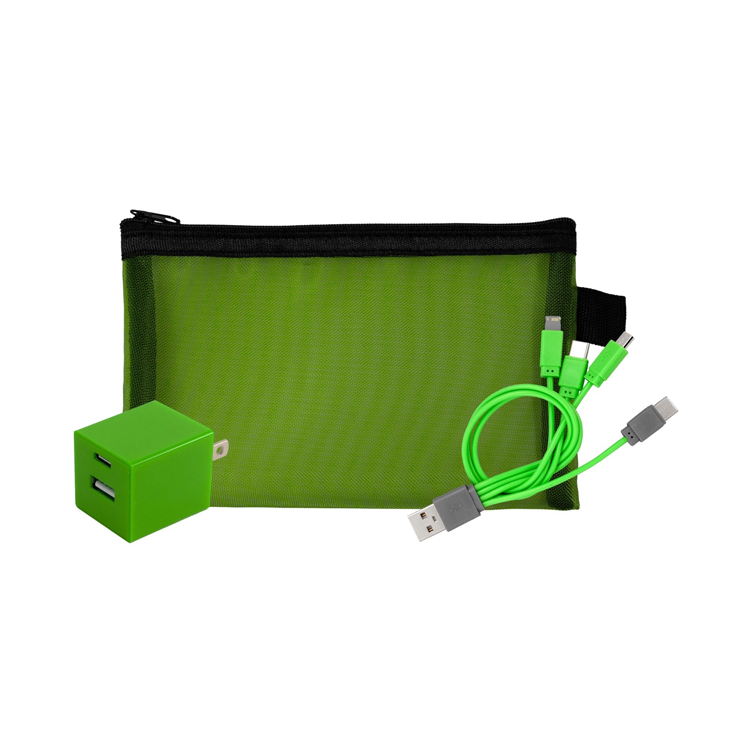 Large Recycled Mesh Wall & Cable Set 1
