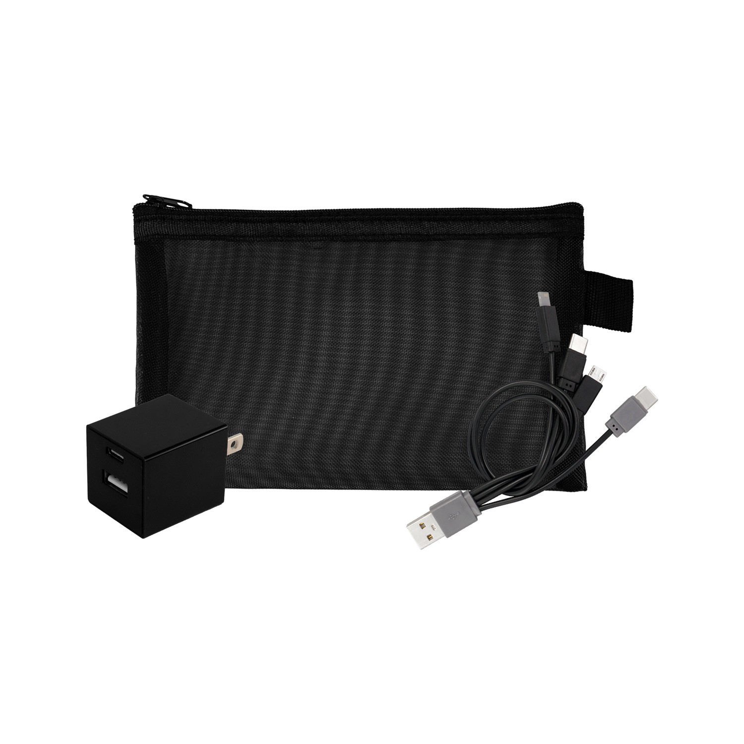 Large Recycled Mesh Wall & Cable Set 1