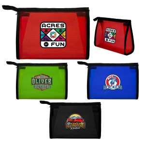 Recycled Mesh Toiletry Bag 1 Recycled Mesh Toiletry Bag 1