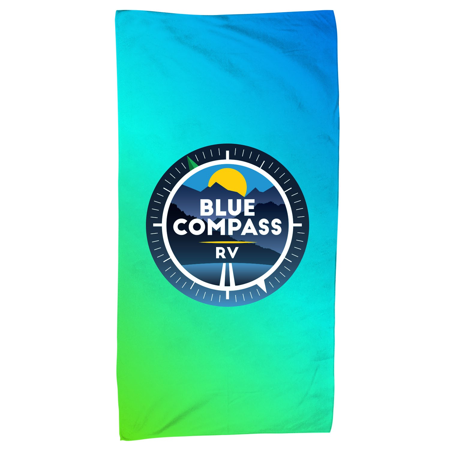 30 x 60 Full Color Gradient Towel 1