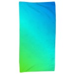 30 x 60 Full Color Gradient Towel - Green/Blue 30 x 60 Full Color Gradient Towel - Green/Blue
