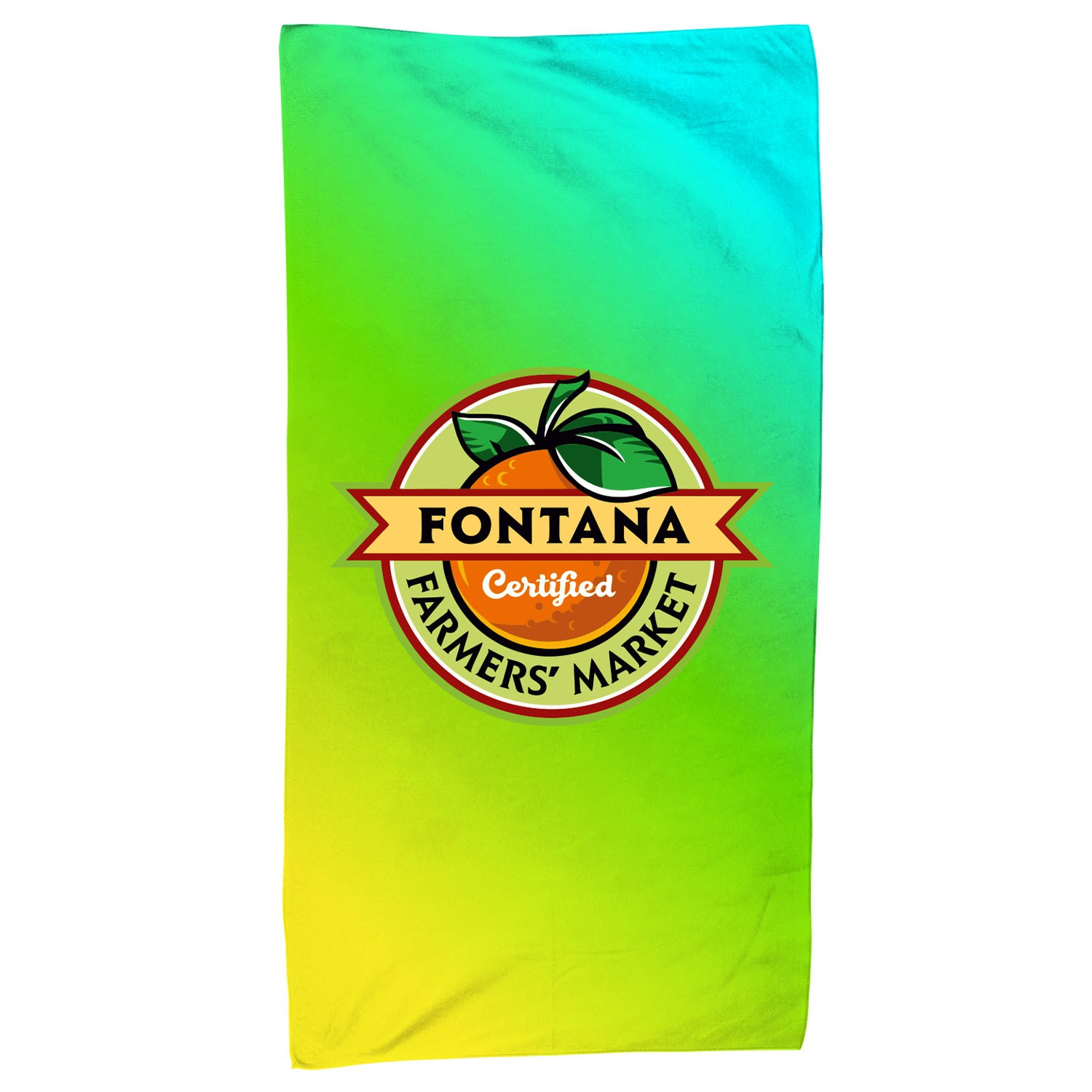 30 x 60 Full Color Gradient Towel 1