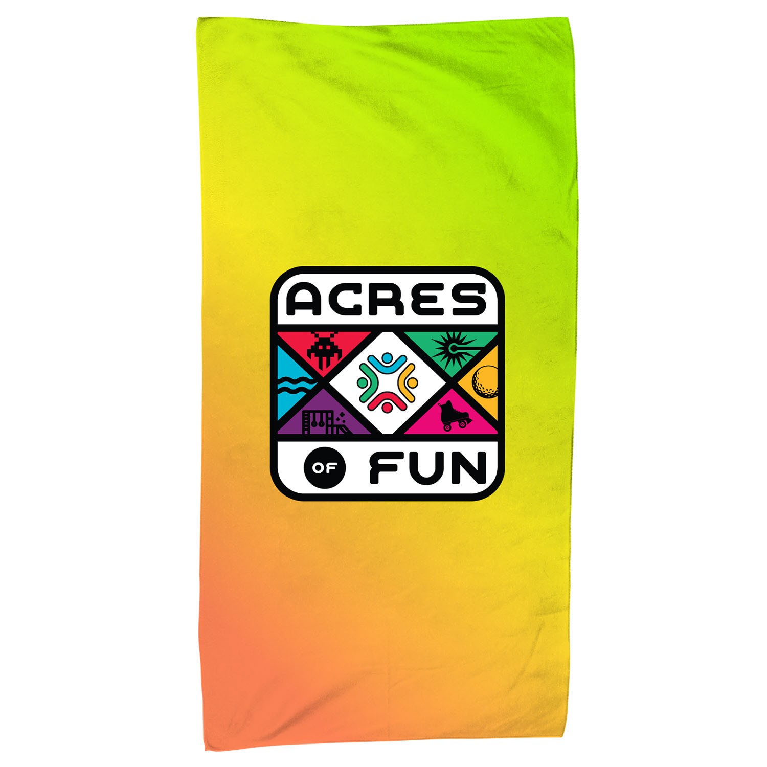 30 x 60 Full Color Gradient Towel 1