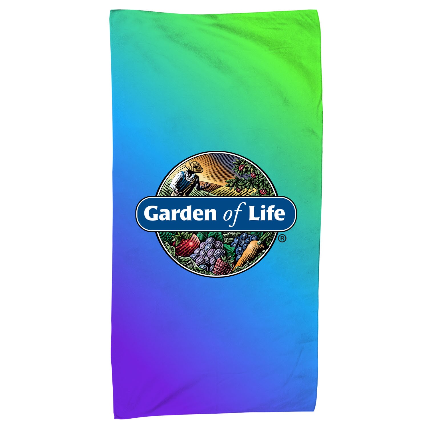 30 x 60 Full Color Gradient Towel 1