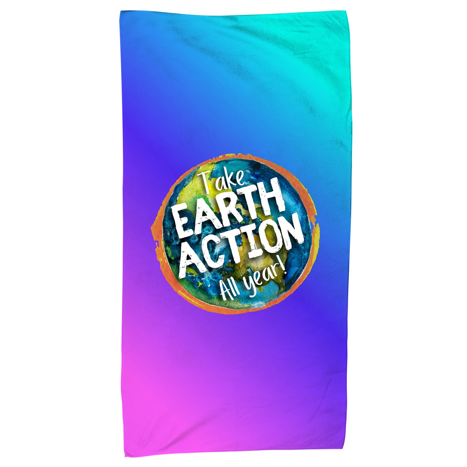 30 x 60 Full Color Gradient Towel 1