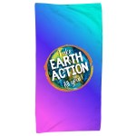 30 x 60 Full Color Gradient Towel - Pink/Aqua Blue 30 x 60 Full Color Gradient Towel - Pink/Aqua Blue