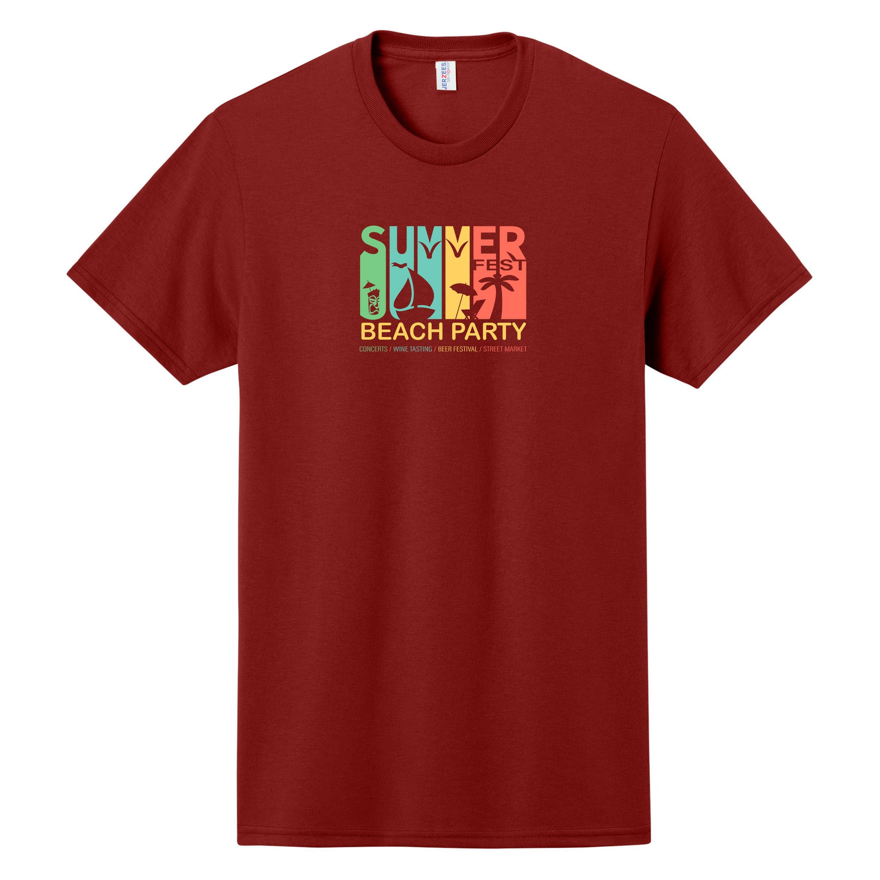 Jerzees® Dri-Power® 50/50 Cotton/Poly T-Shirt 1