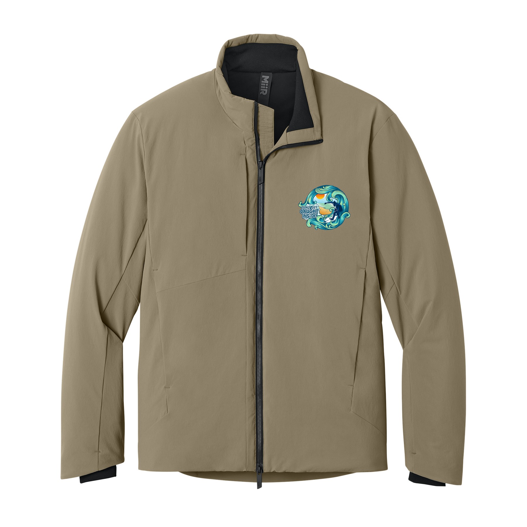 MiiR® Sashiko Full-Zip Stretch Puffy Jacket 1