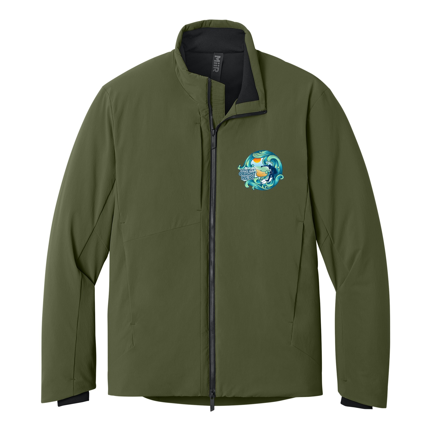 MiiR® Sashiko Full-Zip Stretch Puffy Jacket 1