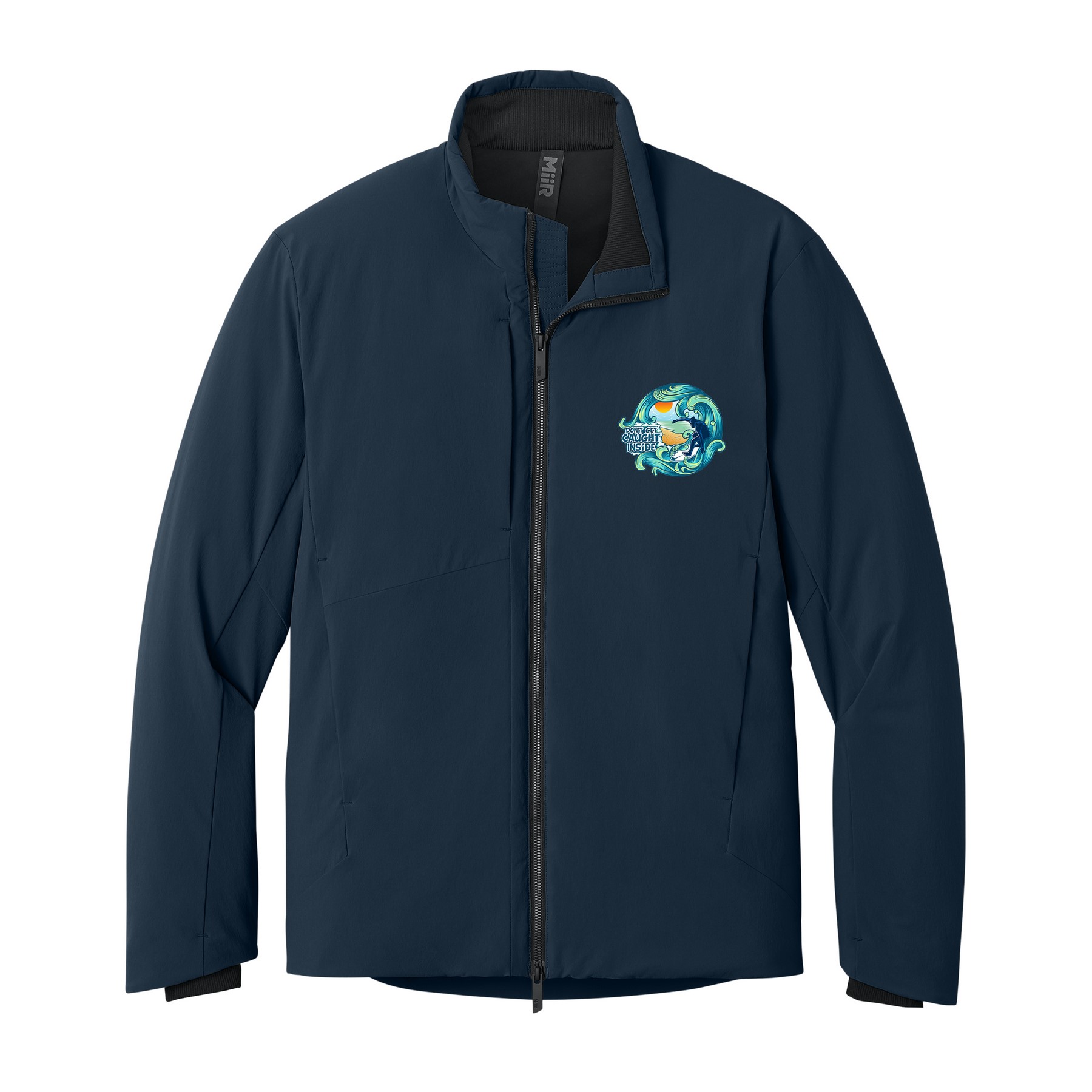 MiiR® Sashiko Full-Zip Stretch Puffy Jacket 1