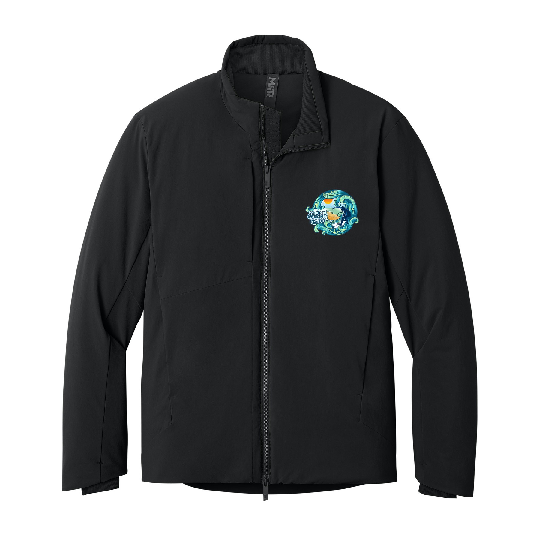 MiiR® Sashiko Full-Zip Stretch Puffy Jacket 1