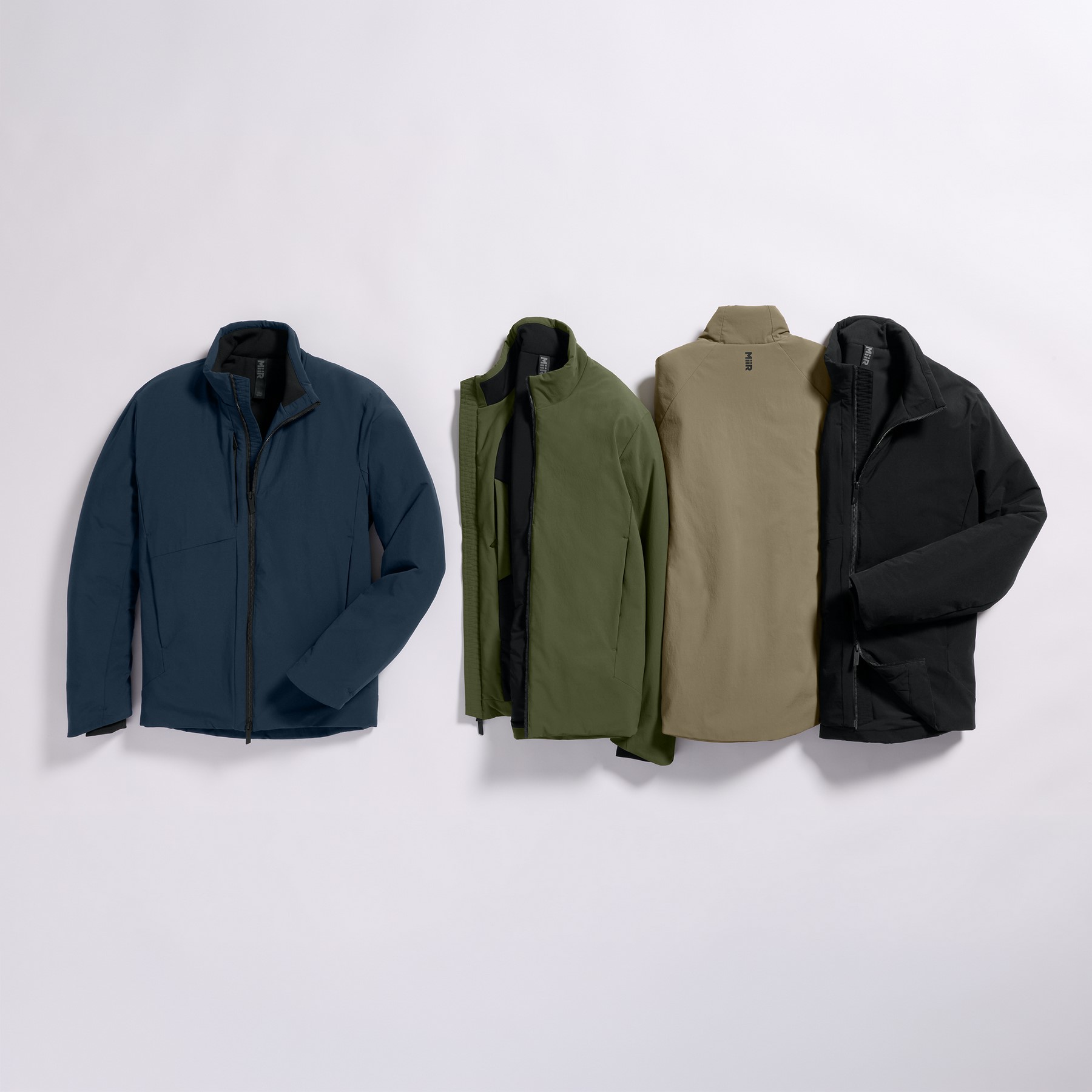 MiiR® Sashiko Full-Zip Stretch Puffy Jacket 1