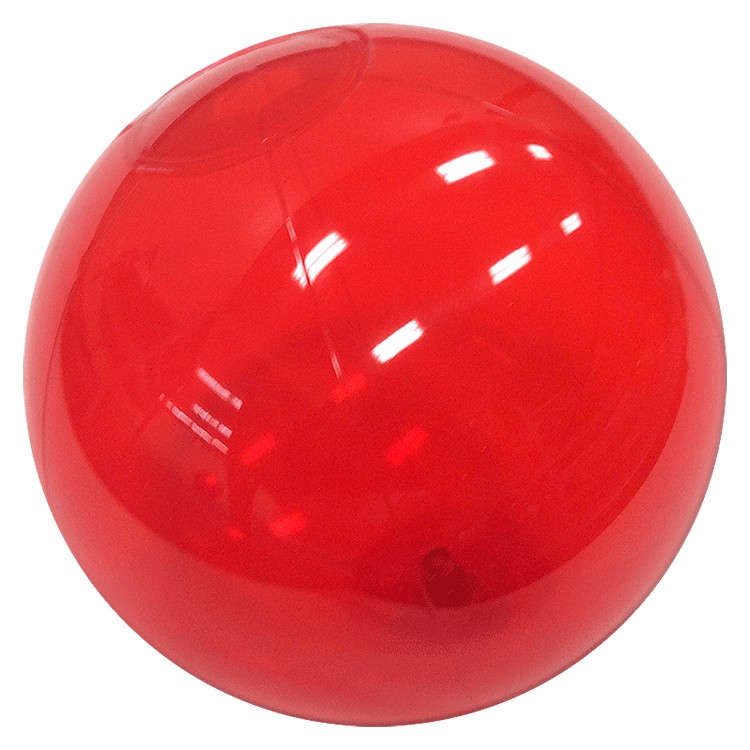 9" Inflatable Translucent Red Beach Ball 1 9" Inflatable Translucent Red Beach Ball 1