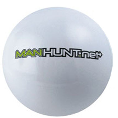 48" Inflatable Solid White Beach Ball 1 48" Inflatable Solid White Beach Ball 1