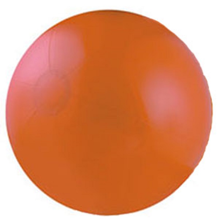 12" Inflatable Solid Orange Beach Ball 1 12" Inflatable Solid Orange Beach Ball 1