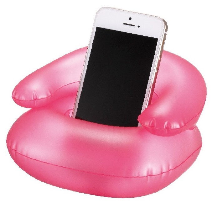 Inflatable Opaque Sofa Shape Cell Phone Stand 1