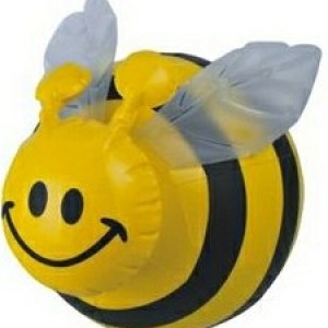 Inflatable Bee Beach Ball (12") 1 Inflatable Bee Beach Ball (12") 1