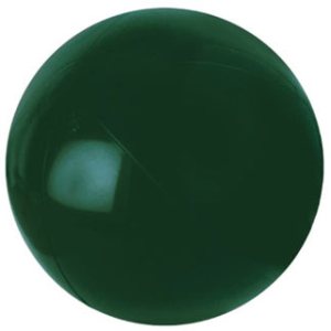 16" Inflatable Forest Green Beach Ball 1 16" Inflatable Forest Green Beach Ball 1