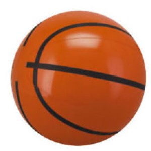 6" Inflatable Basketball Beach Ball 1 6" Inflatable Basketball Beach Ball 1