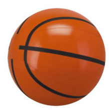 6" Inflatable Basketball Beach Ball 1 6" Inflatable Basketball Beach Ball 1