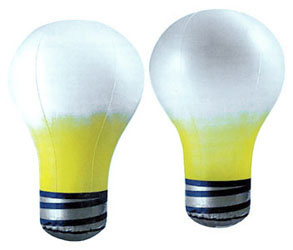 21" Inflatable Light Bulb 1 21" Inflatable Light Bulb 1