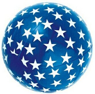 16" Inflatable Patriotic Beach Ball 1 16" Inflatable Patriotic Beach Ball 1