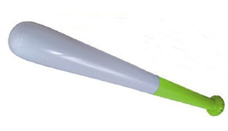 28" Inflatable Baseball Bat (White/Green) 1 28" Inflatable Baseball Bat (White/Green) 1