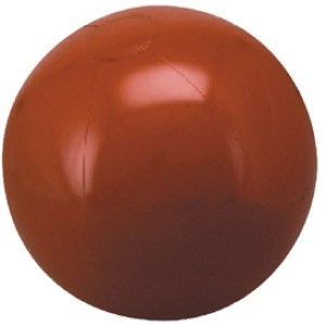 16" Inflatable Solid Brown Beach Ball 1 16" Inflatable Solid Brown Beach Ball 1
