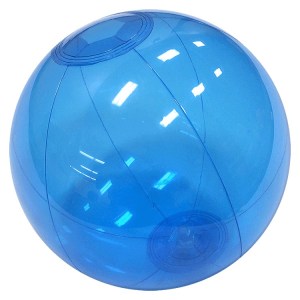 9" Inflatable Translucent Blue Beach Ball 1 9" Inflatable Translucent Blue Beach Ball 1
