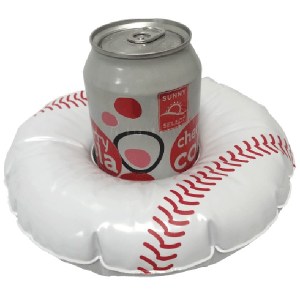 Inflatable Baseball Drink Holder 1 Inflatable Baseball Drink Holder 1