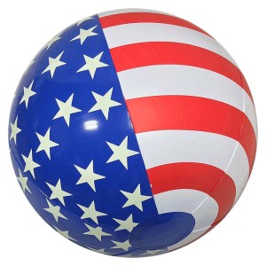 16" Inflatable Stars & Stripes Star Beach Ball 1 16" Inflatable Stars & Stripes Star Beach Ball 1
