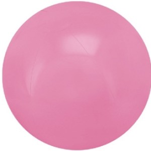 16" Inflatable Solid Pink Beach Ball 1 16" Inflatable Solid Pink Beach Ball 1
