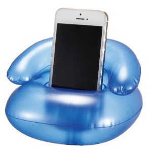 Inflatable Transparent Sofa Shape Cell Phone Stand 1 Inflatable Transparent Sofa Shape Cell Phone Stand 1