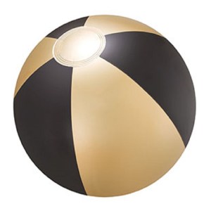 16" Inflatable Black/Gold Blue Beach Ball 1 16" Inflatable Black/Gold Blue Beach Ball 1