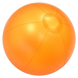 12" Inflatable Opaque Orange Beach Ball 1 12" Inflatable Opaque Orange Beach Ball 1