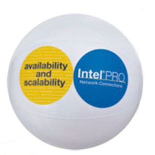 6" Inflatable Solid White Beach Ball 1 6" Inflatable Solid White Beach Ball 1