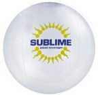 16" Inflatable Clear Beach Ball 1 16" Inflatable Clear Beach Ball 1