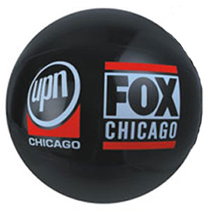 12" Inflatable Solid Black Beach Ball 1 12" Inflatable Solid Black Beach Ball 1