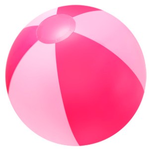 16" Inflatable Tone on Tone Pink Beach Ball 1 16" Inflatable Tone on Tone Pink Beach Ball 1