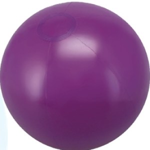 16" Inflatable Solid Purple Beach Ball 1 16" Inflatable Solid Purple Beach Ball 1
