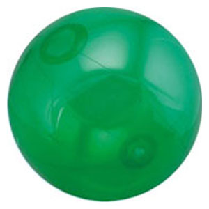 16" Inflatable Translucent Green Beach Ball 1 16" Inflatable Translucent Green Beach Ball 1