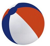 6" Inflatable Beach Ball (Red/White/Blue) 1 6" Inflatable Beach Ball (Red/White/Blue) 1