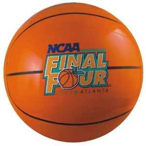 16" Inflatable Basketball Beach Ball (Regular Size) 1 16" Inflatable Basketball Beach Ball (Regular Size) 1