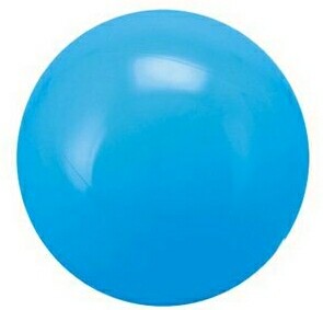 16" Inflatable Solid Light Blue Beach Ball 1 16" Inflatable Solid Light Blue Beach Ball 1
