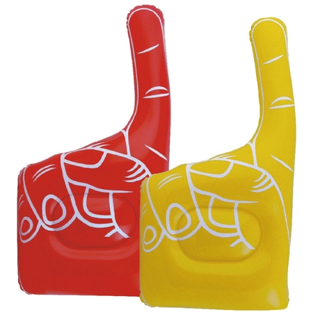 Inflatable #1 Cheering Hand 1
